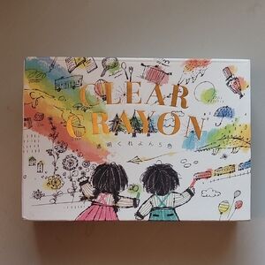 Kokuyo Clear Transparent Crayon Set Colorful 5 Colors